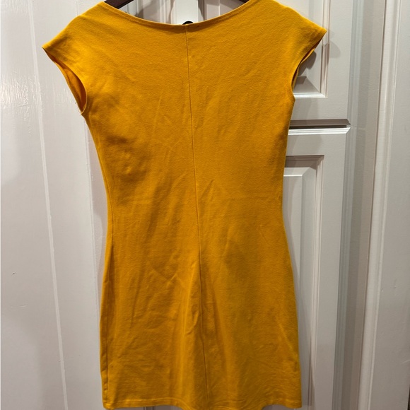 Gil Rodriguez el Tigre mini dress in orange blouse - Picture 3 of 4